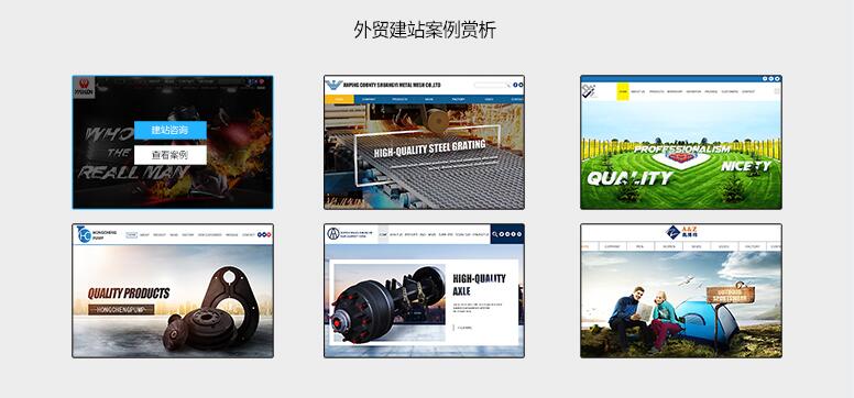 外貿(mào)網(wǎng)站建設(shè)案例